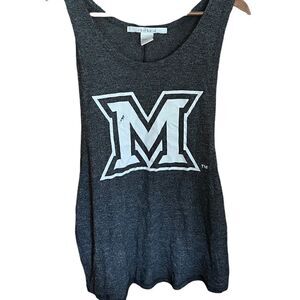 Chicka-d Miami University Redhawks tank top‎ size large